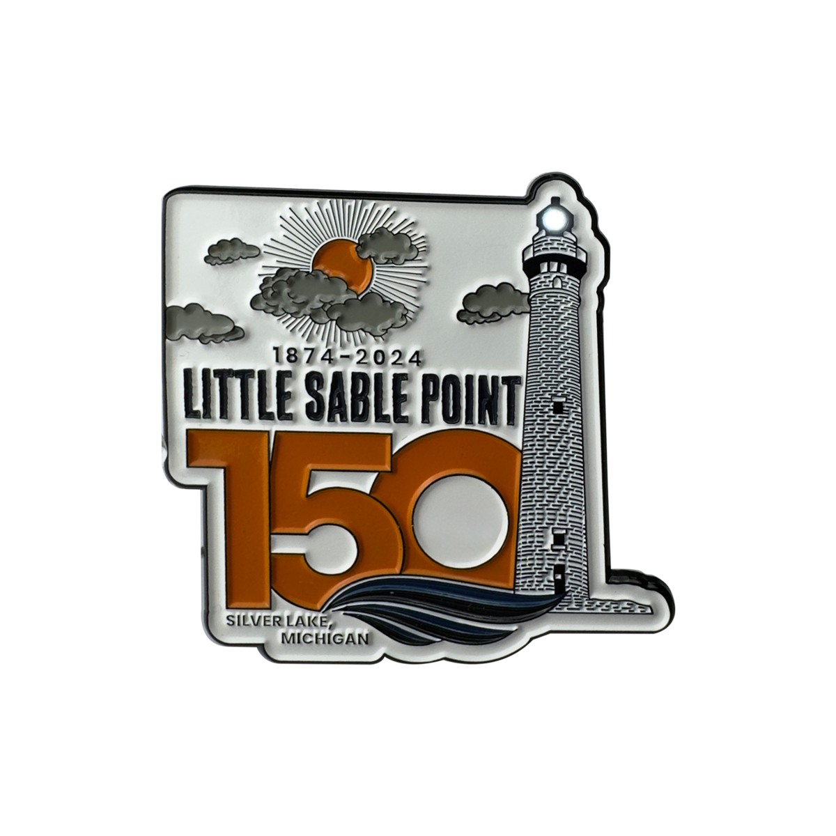 LED + Enamel Pin