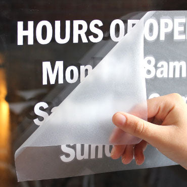 Window + Door Decals